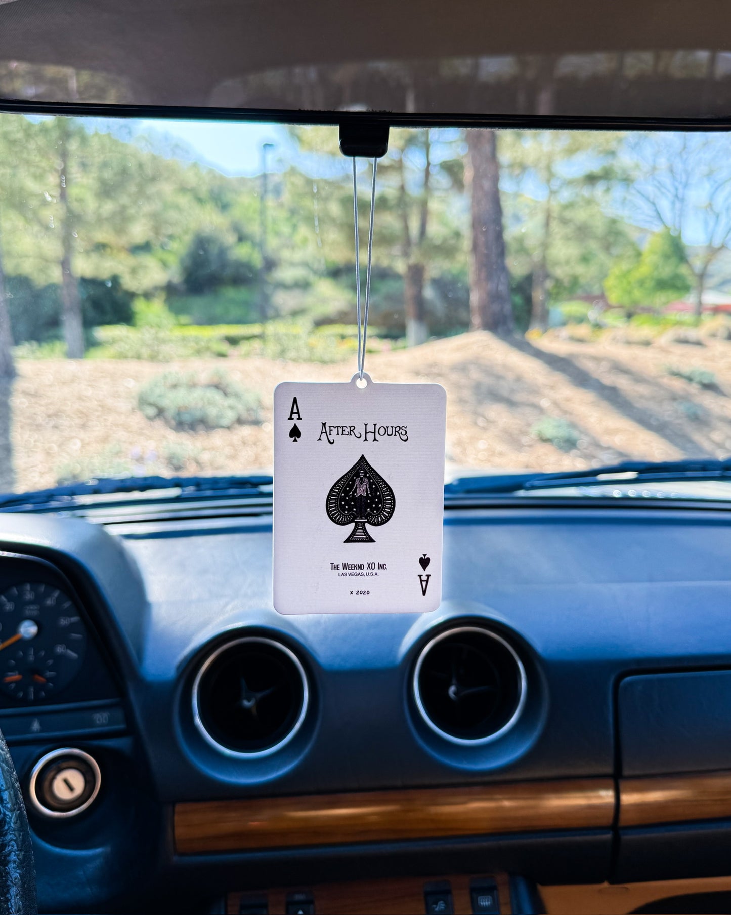 AFTER HOURS: PLAYING CARD AIR FRESHENER (DOUBLE SIDED)
