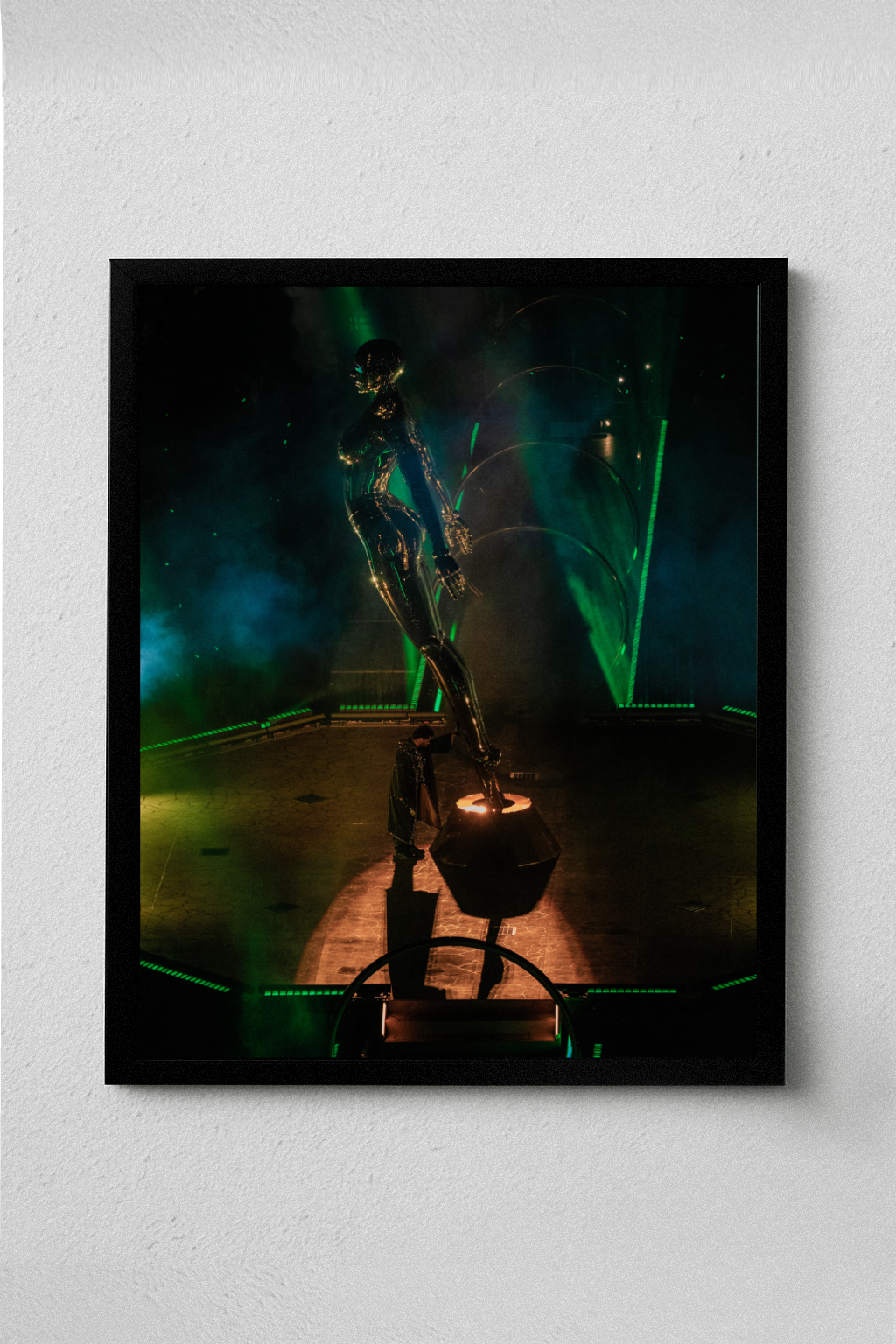 KISS LAND: METLIFE NIGHT 1 FRAMED PRINT