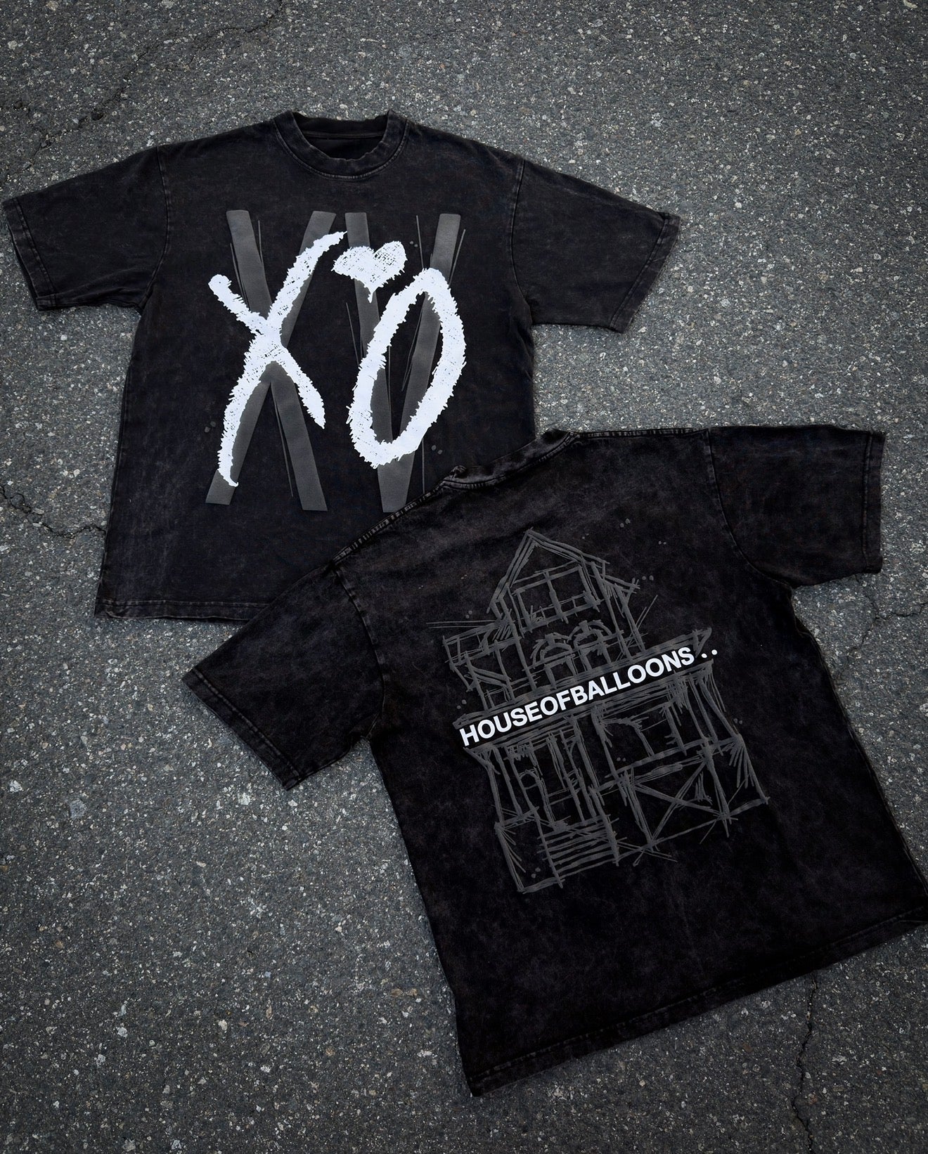 PRE ORDER: HOB 15 YEAR ANNIVERSARY TEE - CHARCOAL MINERAL WASH