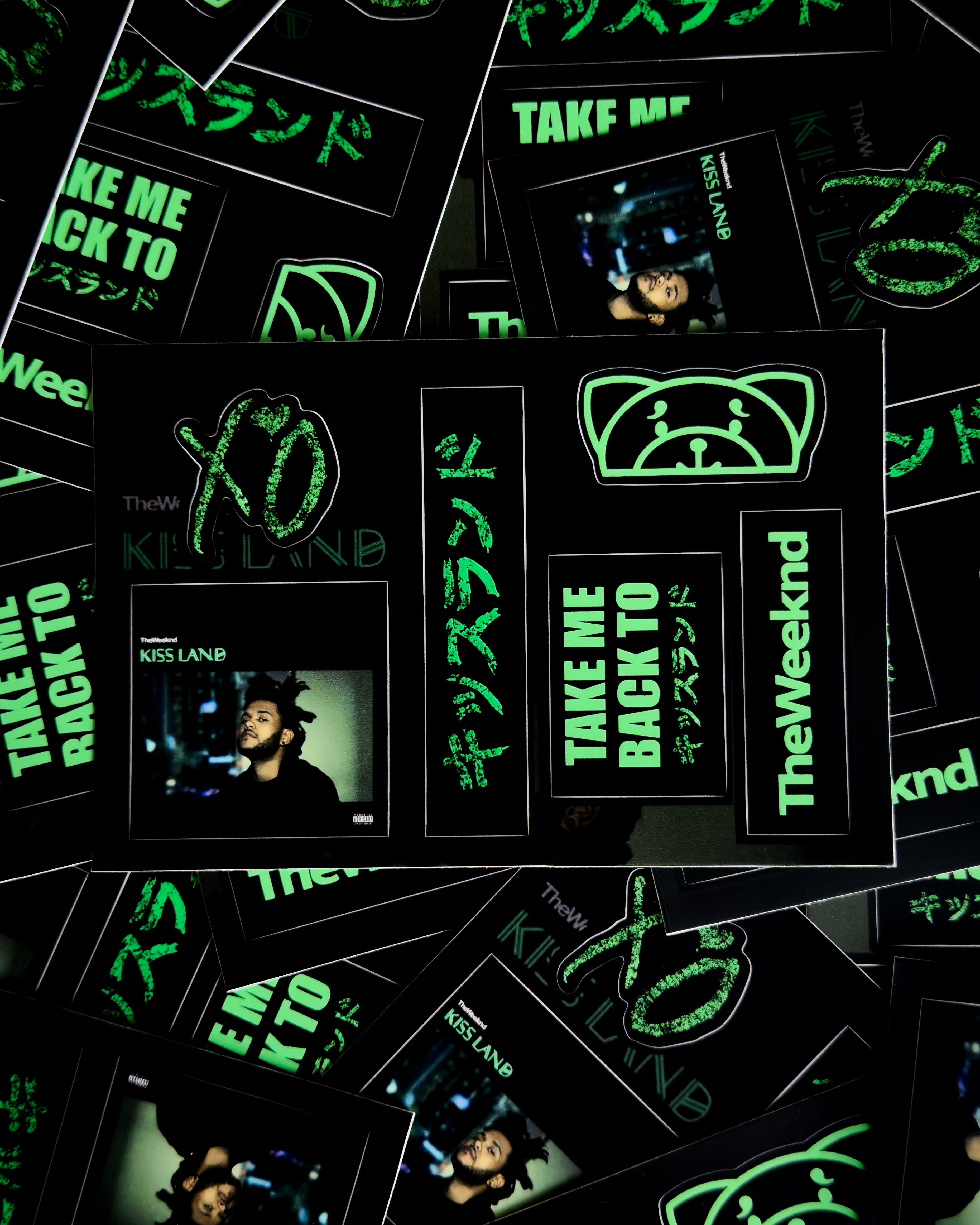 KISS LAND: V2 STICKER SHEET