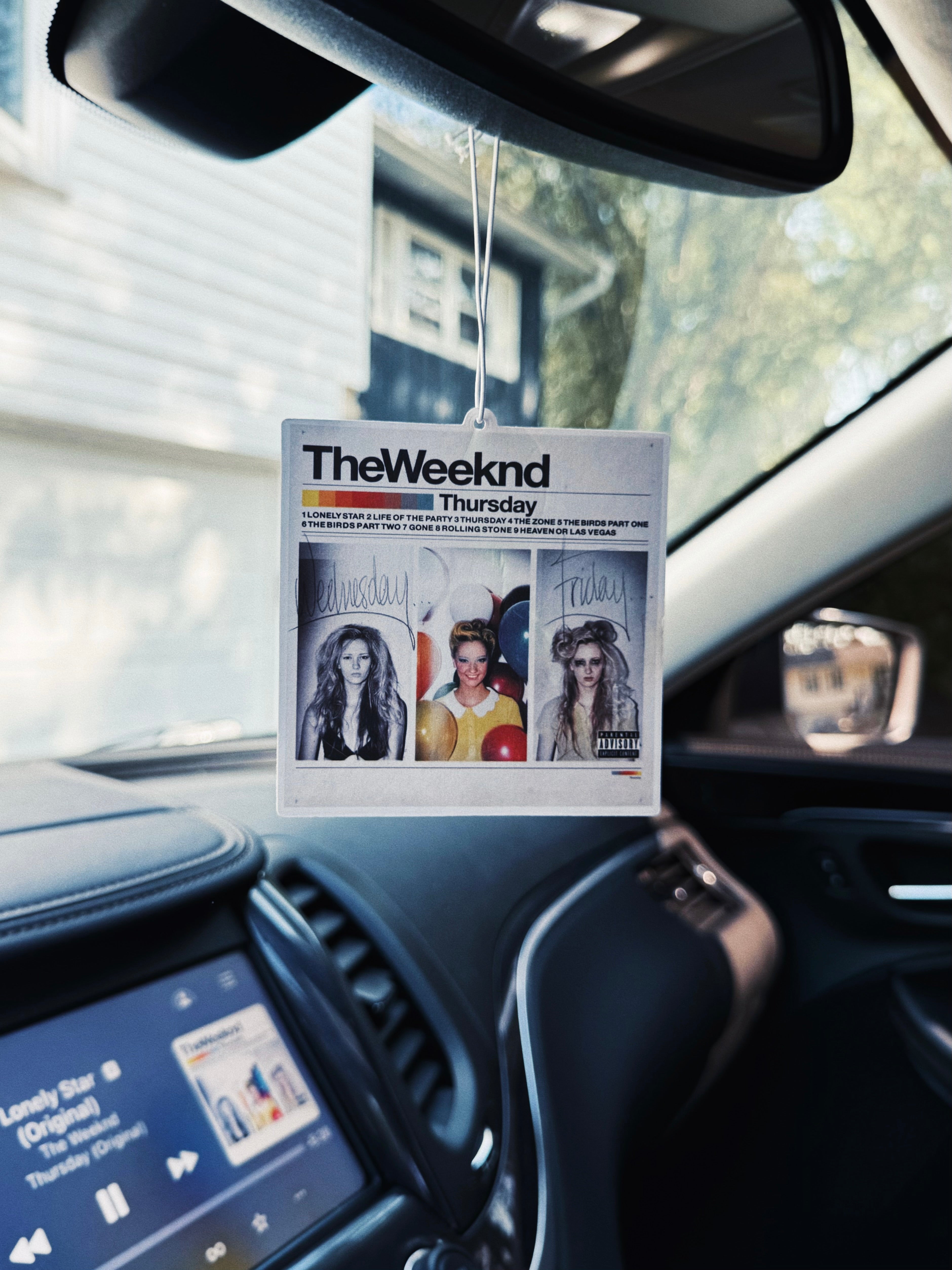 THURSDAY: COVER AIR FRESHENER