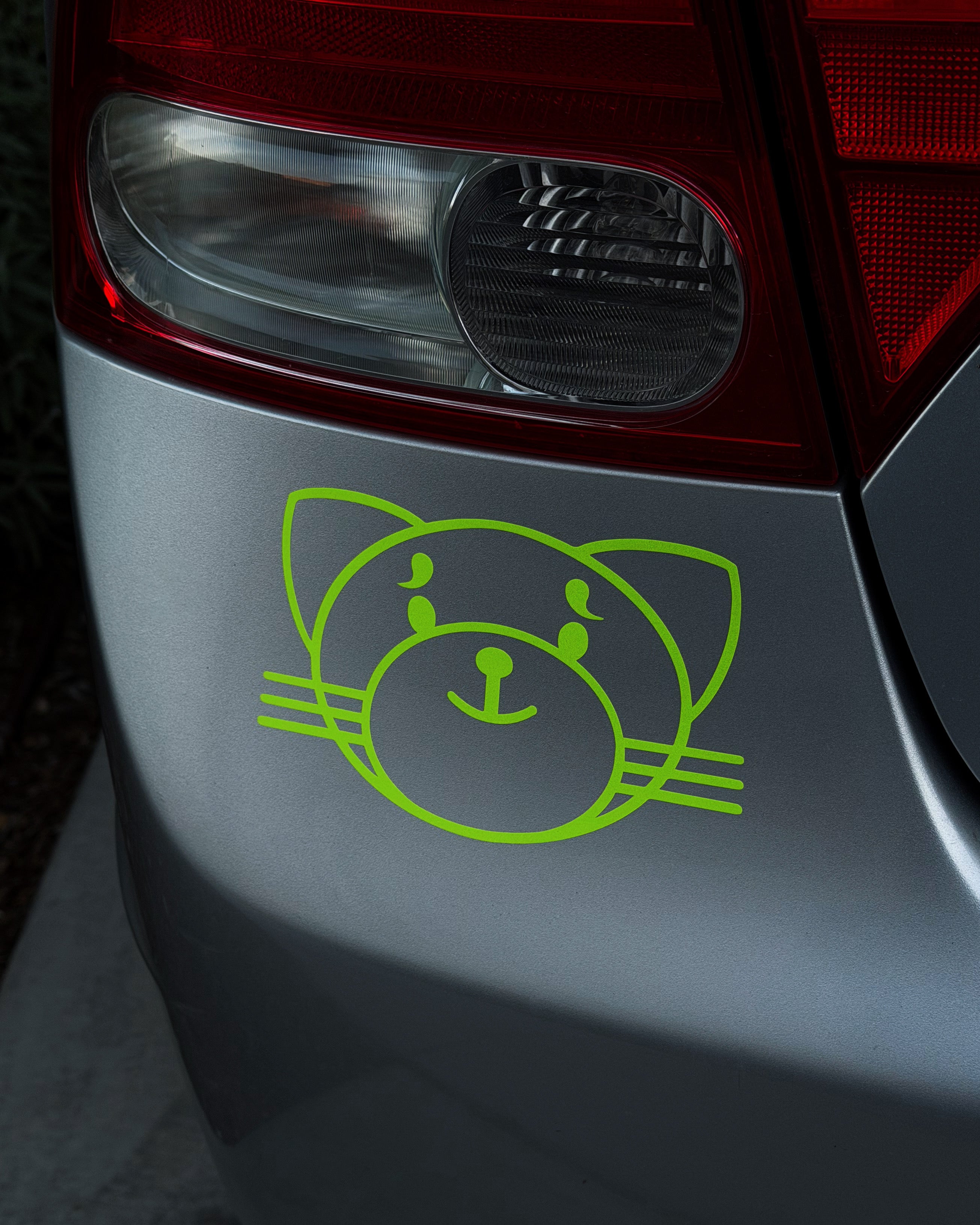 6” DECAL: KISS LAND - REFLECTIVE