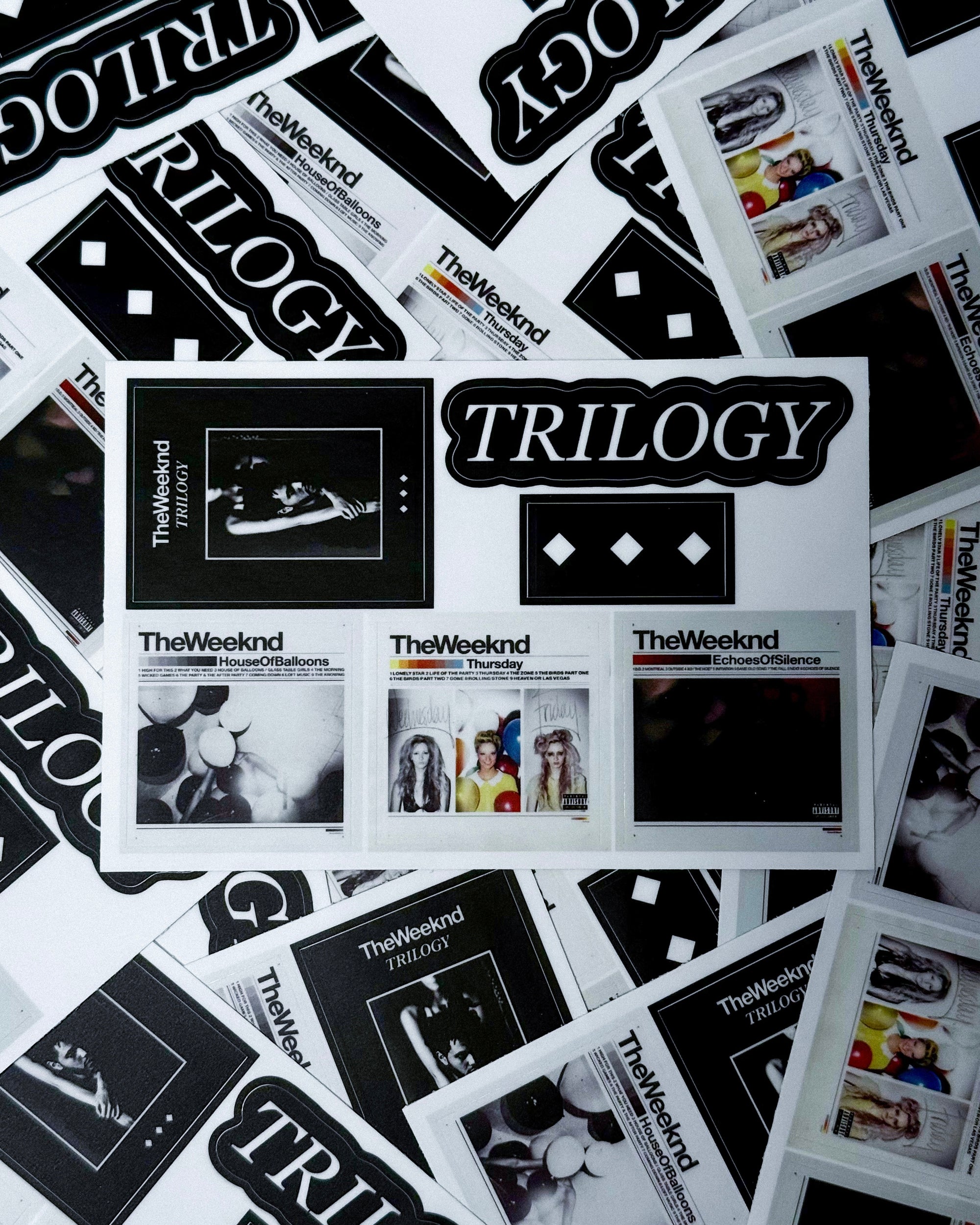 TRILOGY STICKER SHEET