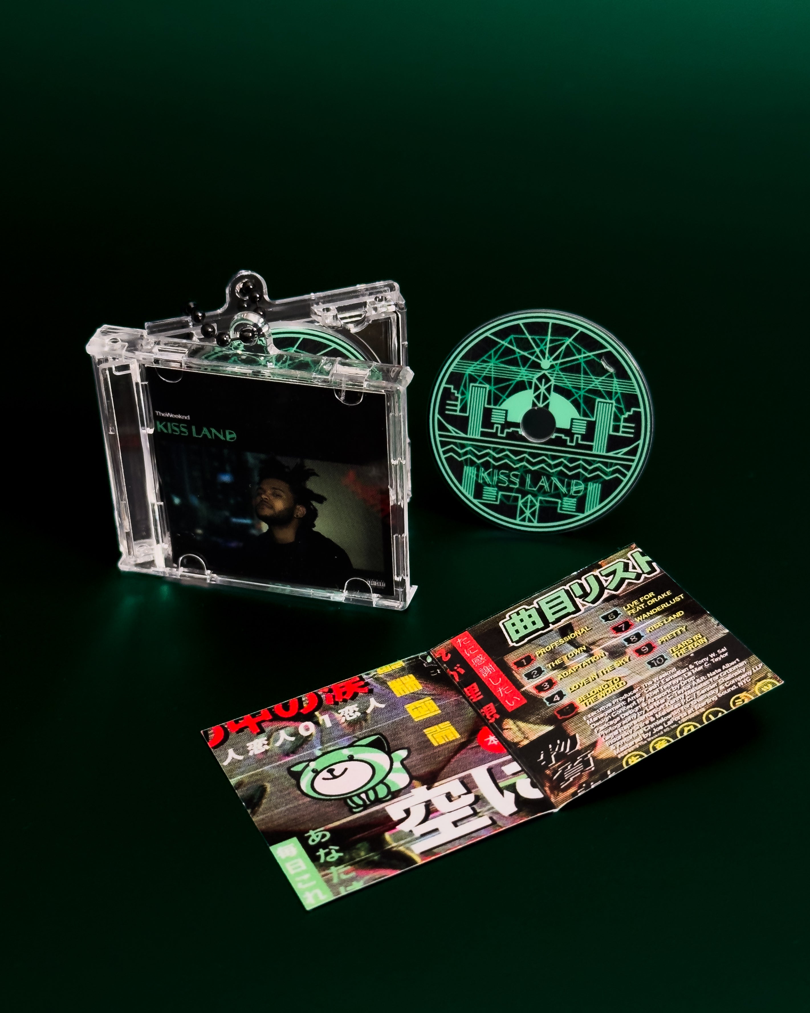 KISS LAND: MINI ALBUM KEYCHAIN