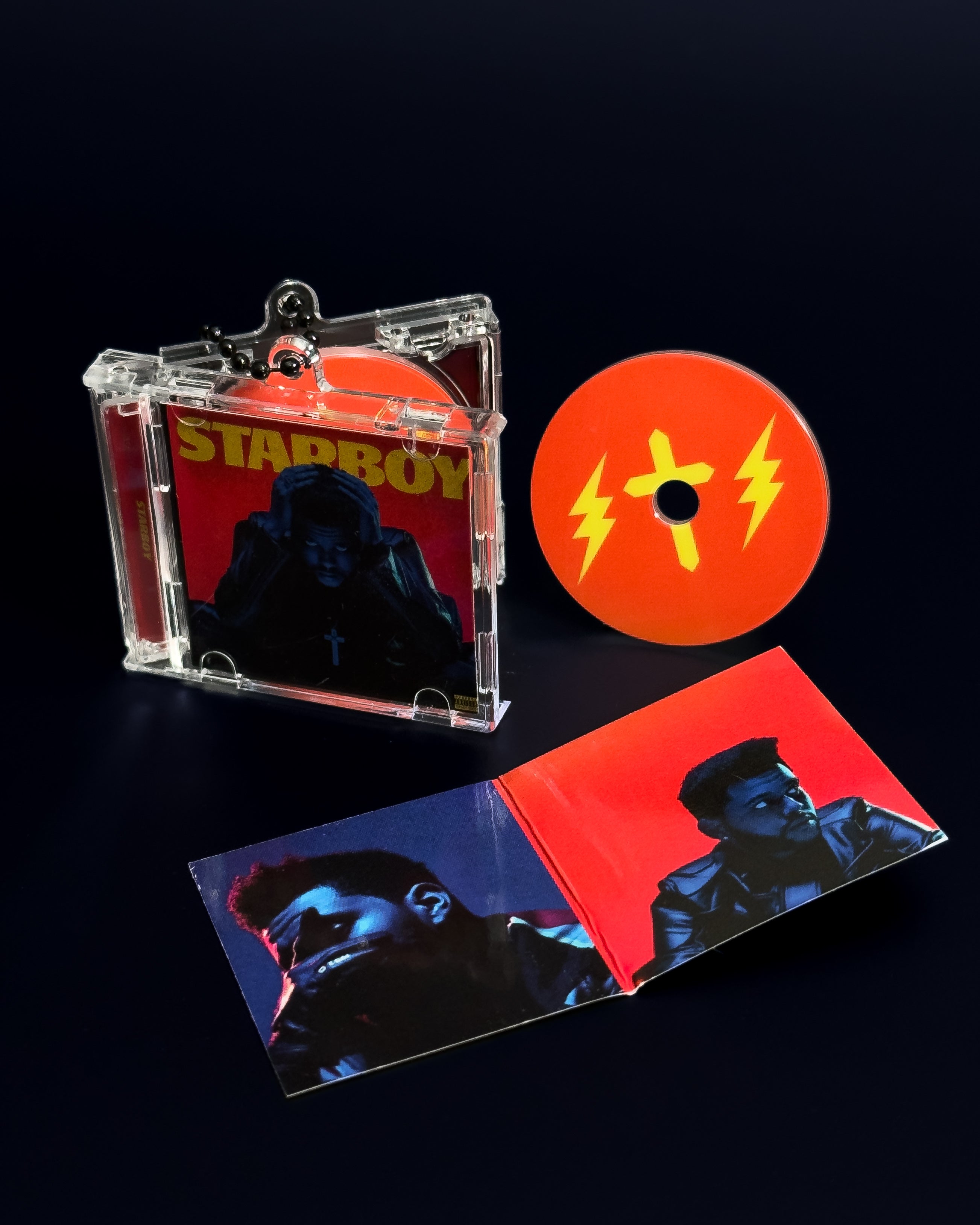 STARBOY: MINI ALBUM KEYCHAIN