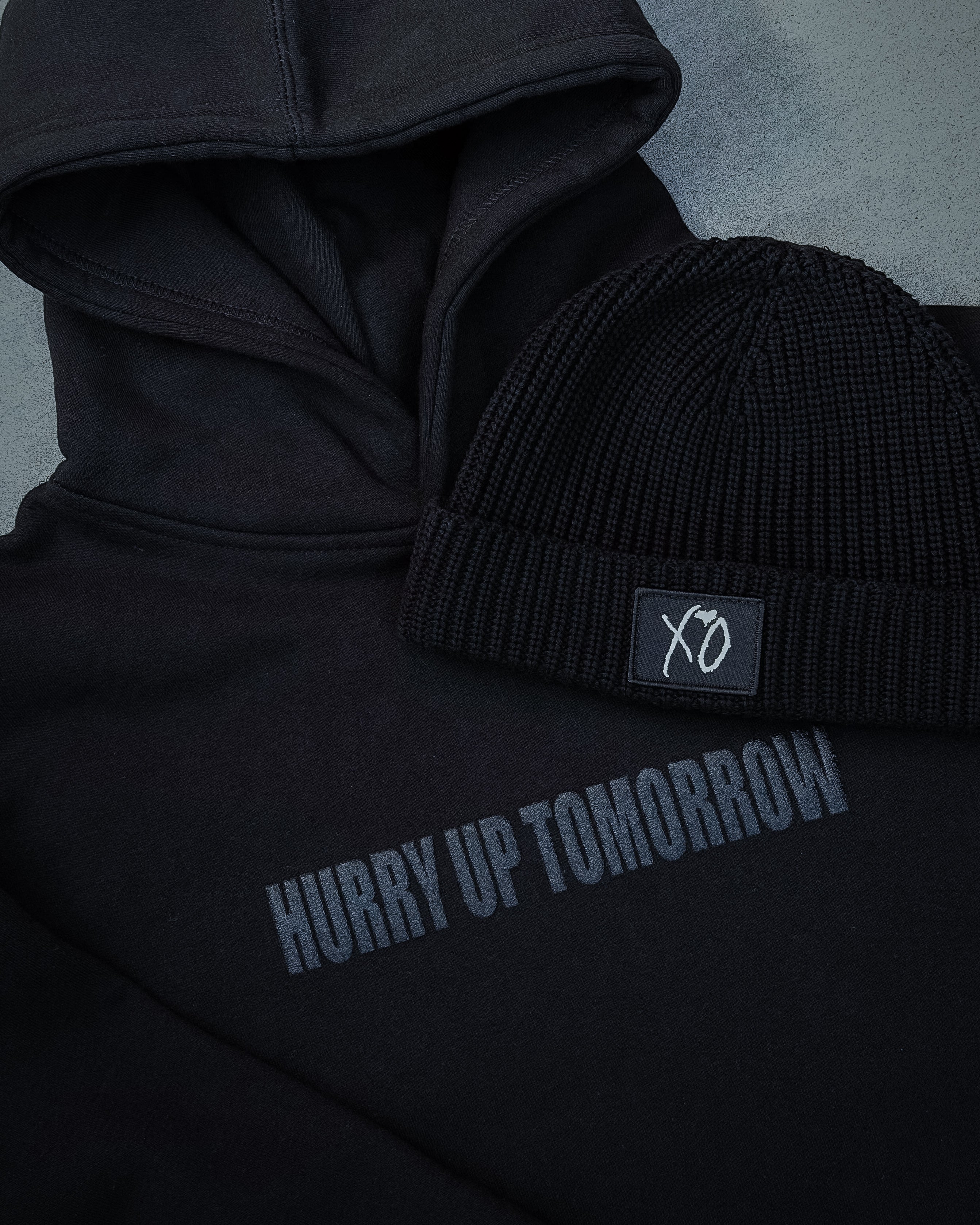 PRE ORDER: HUT HOODIE AND XO BEANIE BUNDLE