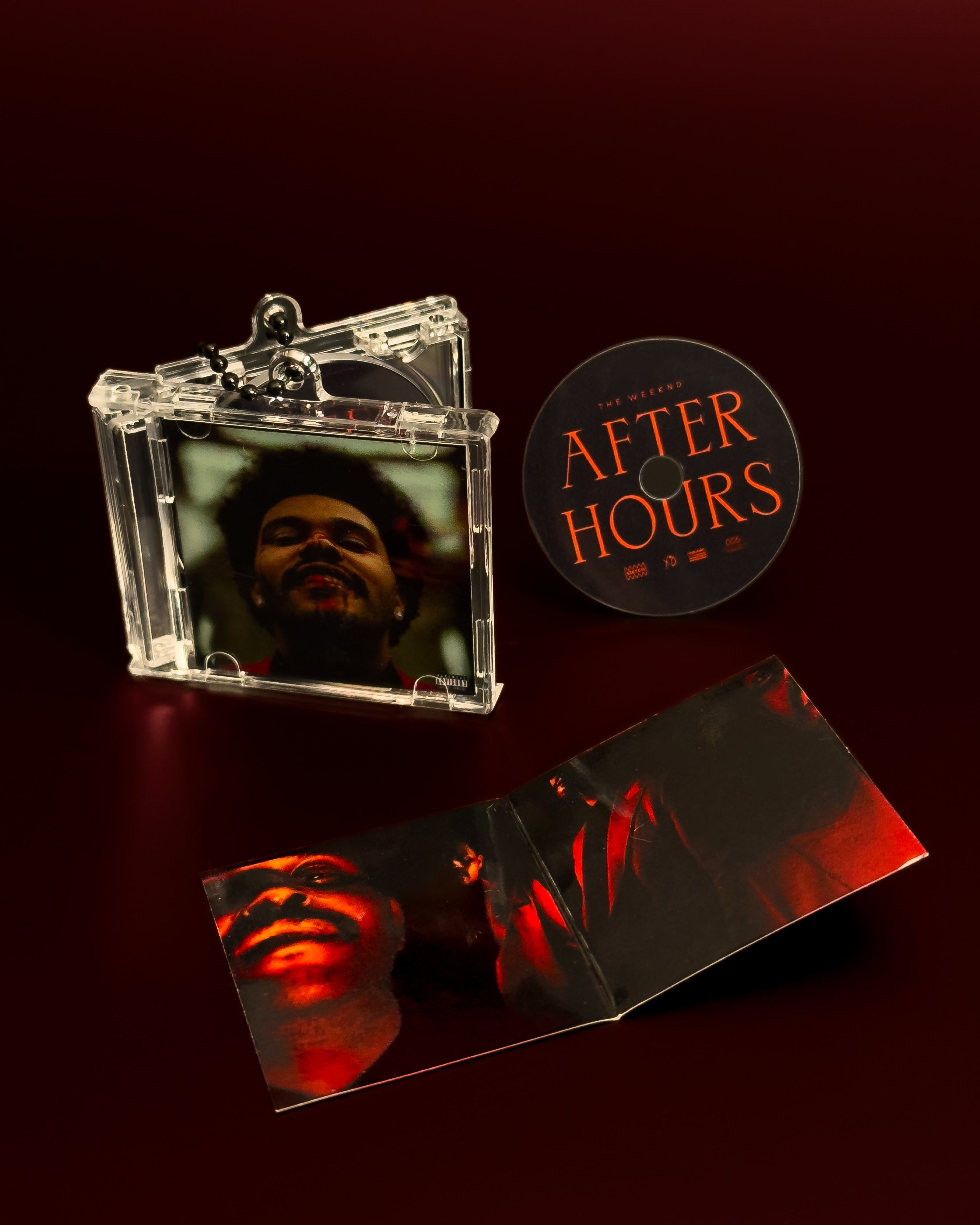 AFTER HOURS: MINI ALBUM KEYCHAIN