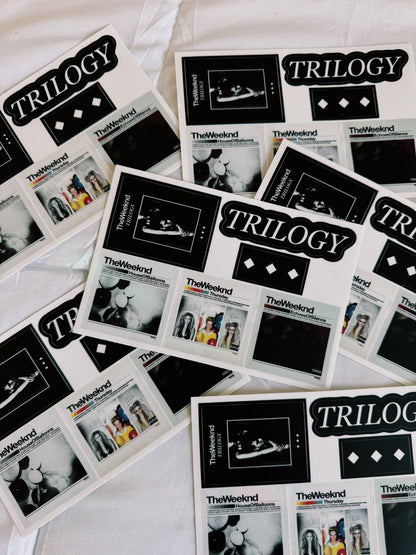 TRILOGY STICKER SHEET