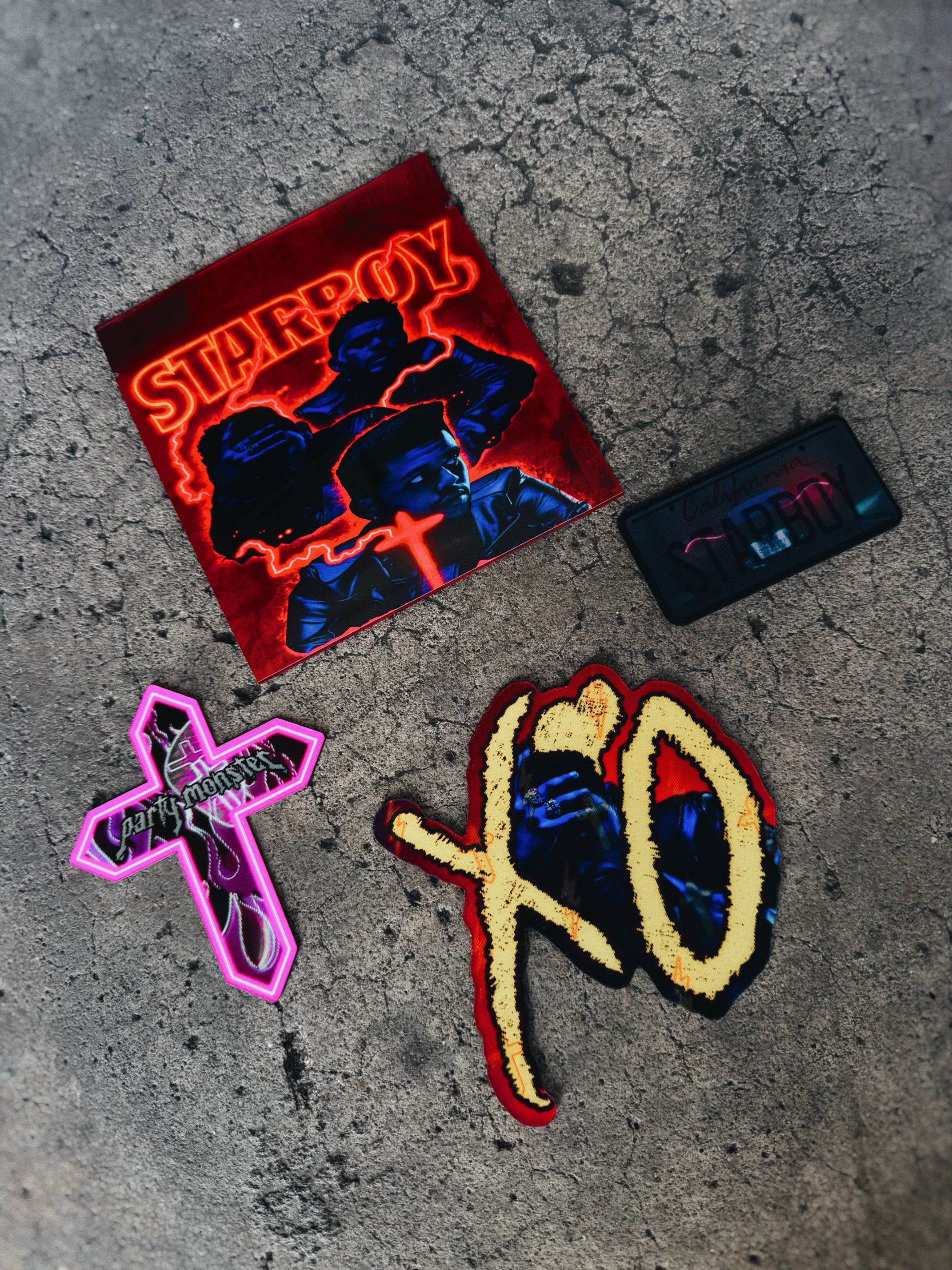 STARBOY: 3D STICKER PACK